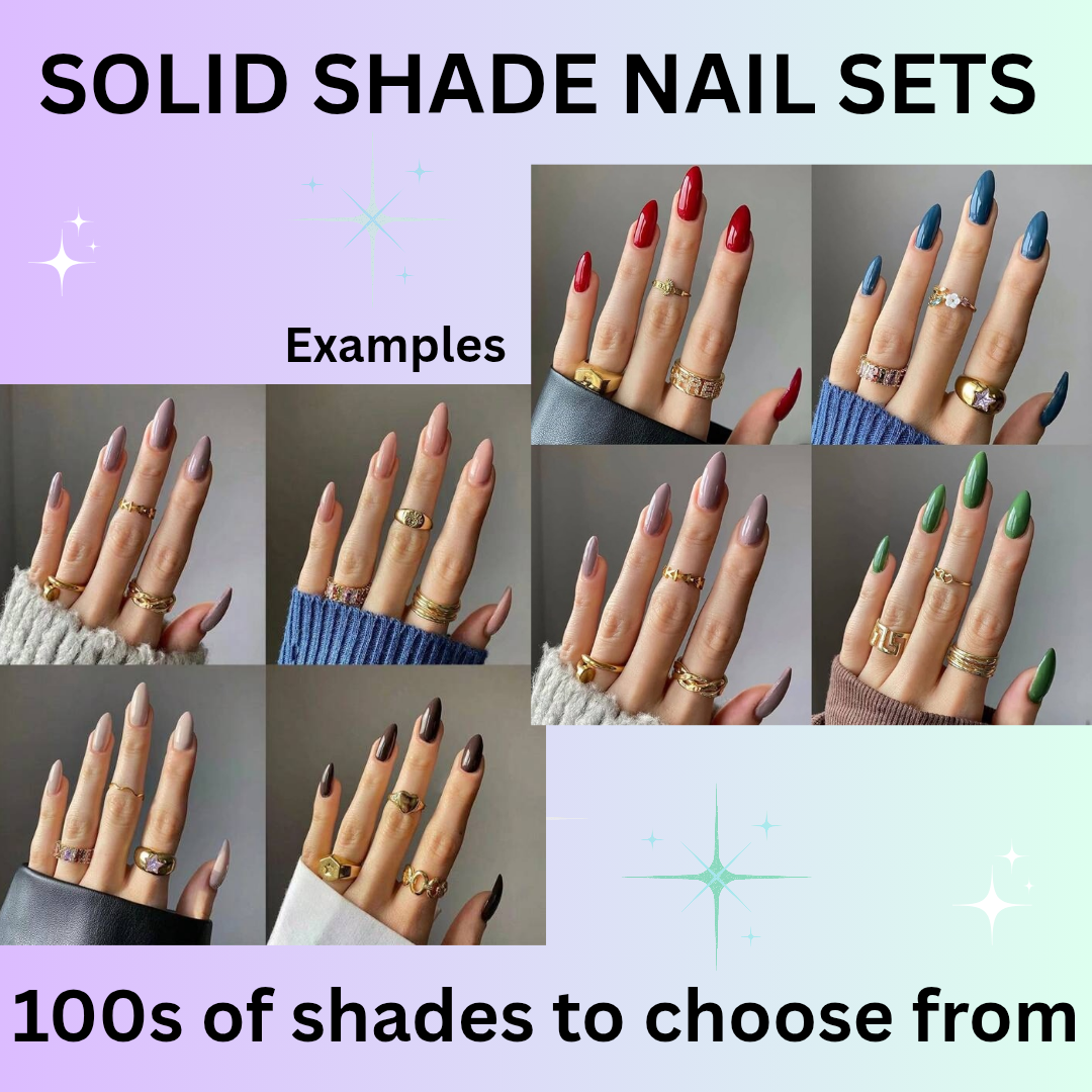Solid shade sets
