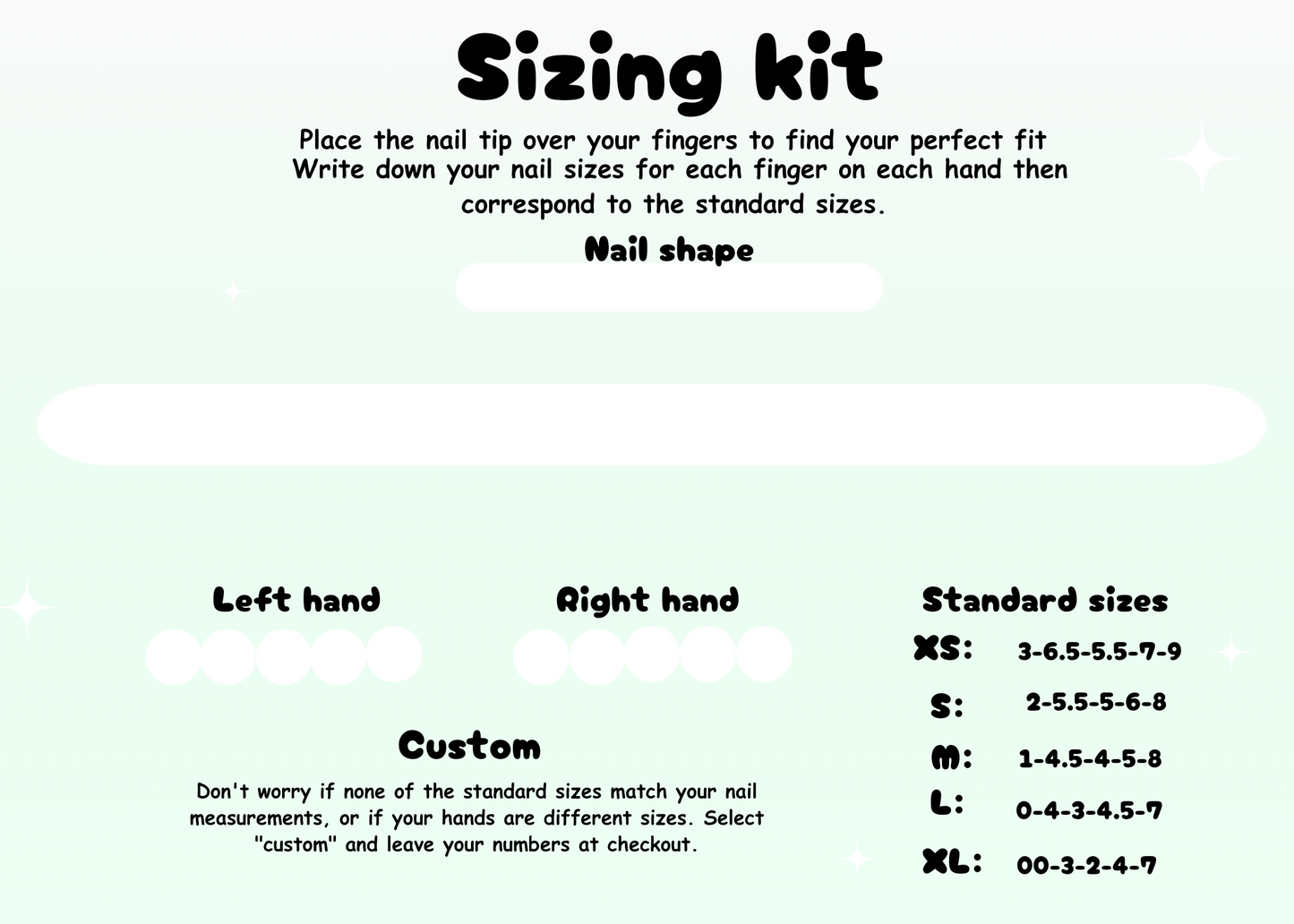 Sizing Kit