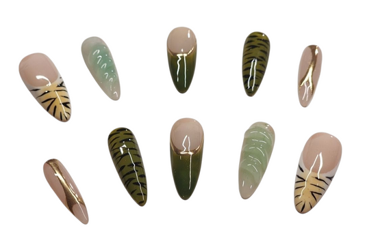 Olive green Zebra set